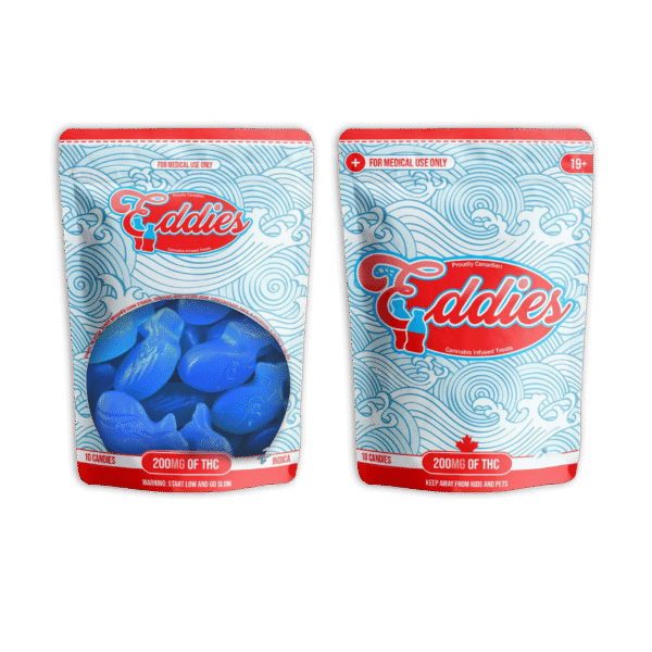Blue Whales Candy Weed Edibles (200MG THC)