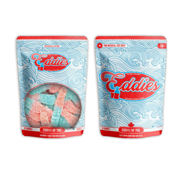 Bubblegum Cola Bottles Candy Weed Edibles (200MG THC)