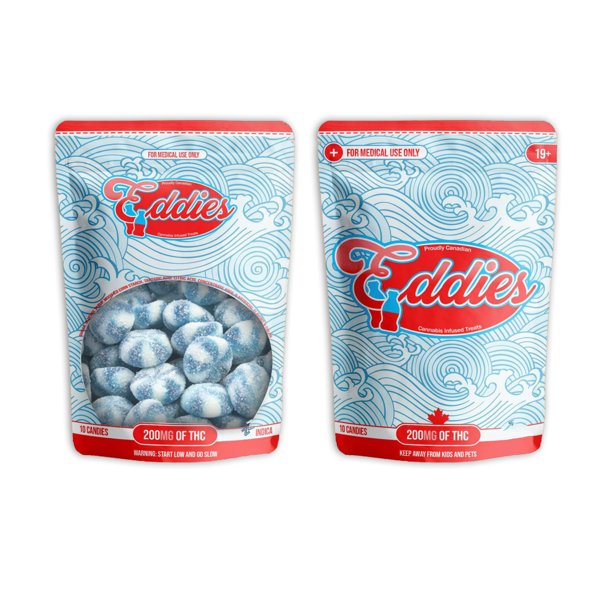 sour blue swirls edibles