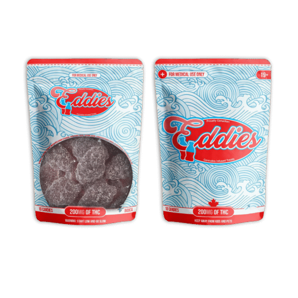 Sour Grapes Candy Weed Edibles (200MG THC)