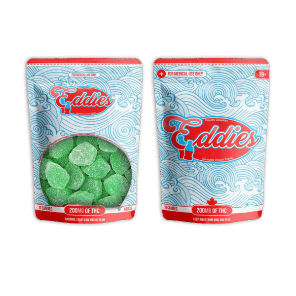 Spearmint Candy Weed Edibles (200MG THC)