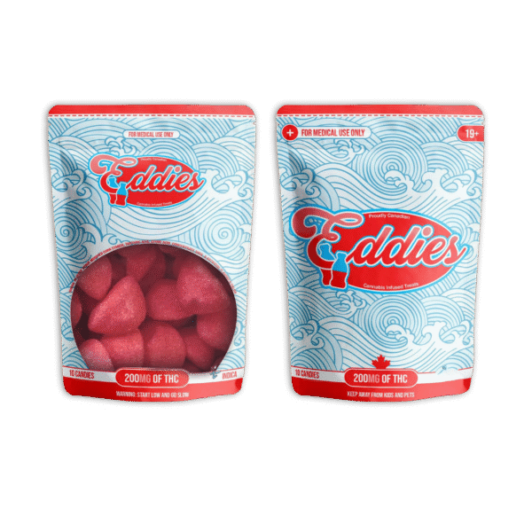 Strawberry Marshmallow Weed Edibles (200MG THC)