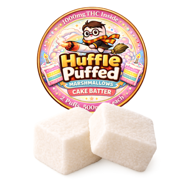 Huffle Puffed Cake Batter Marshmallow Weed Edibles (1000MG THC)